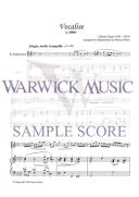 Vocalise: Bass Clef: 	Baritone or Euphoniu & Piano (Warwick) additional images 1 2
