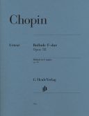 Ballade F Major Op.38: Piano (Henle) additional images 1 1