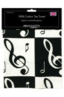 Tea Towel - Music Notes additional images 1 1