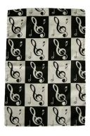 Tea Towel - Music Notes additional images 1 2