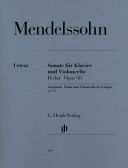 Sonata D Major Op.58 Cello & Piano (Henle) additional images 1 1