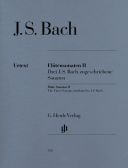 3 Flute Sonatas, Volume II: Flute & Piano (Henle HN328) additional images 1 1