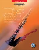 Thats Klezmer: 12 Pieces For 1 Or 2 Clarinets (Or Violins) & Piano: Book & CD (Peters) additional images 1 1