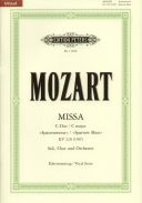 Missa Brevis C Major; Sparrow Mass KV220: Vocal Score (Peters) additional images 1 1
