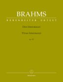 3 Intermezzi: Op.117: Piano (Barenreiter) additional images 1 1