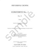Concerto No.2 F Minor Op.21: For 2 Pianos (Peters) additional images 1 2