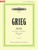 Fugue F Minor EG114: String Quartet Score & Parts (Peters) additional images 1 1
