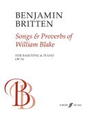 Songs And Proverbs Of Wiliam Blake: Baritone Voice & Piano (Faber) additional images 1 1