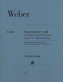 Concert Piece F Minor Op.79: Piano & Orchestra : Piano Reduction (Henle) additional images 1 1