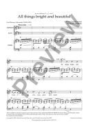 All Things Bright And Beautiful: Vocal SA & Piano (OUP) additional images 1 2