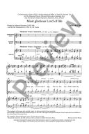 Most Glorious Lord Of Life: Vocal SATB And Piano (OUP) additional images 1 2