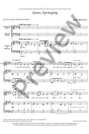 Jesus Springing: Vocal SATB (OUP) additional images 1 2