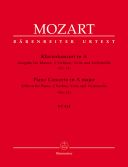 Piano Concerto No.12 K414: Piano & String Quartet (Barenreiter) additional images 1 1