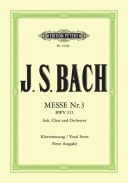 Mass No.3 In G Minor Bwv235: Vocal Score (Peters) additional images 1 1