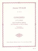 Concerto A Minor RV461: Soprano Sax And Piano (Leduc) additional images 1 1