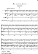 From My Life String Quartet No. 1 E Minor: Set Parts Only (Henle) additional images 1 2