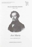 Mendelssohn: Ave Maria: Vocal: SSAAATTBB And Organ (OUP) additional images 1 1