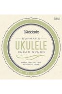 D'Addario EJ65S Clear Nylon Soprano Ukulele String Set additional images 1 1