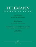 Two Sonatas: Oboe And Basso Continuo (Barenreiter) additional images 1 1