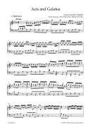 Acis And Galatea: Vocal Score additional images 1 2