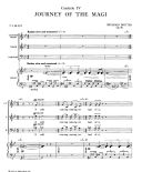 Canticle IV Journey Of Magi: Voice & Piano (Faber) additional images 1 2