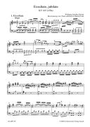 Exsultate Jubilate: Kv165: Vocal Score (Barenreiter) additional images 1 2
