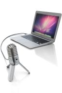 Samson Meteor USB Microphone Chrome Plated Body With Fold-Back Legs additional images 1 2