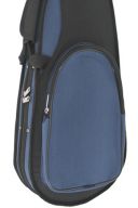 GSJ Styro Shaped 4/4 Violin Case - Black & Blue additional images 1 2