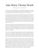 Piano Music Of Amy Beach: Ten Solos additional images 1 3