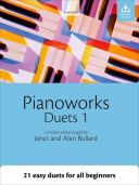 Pianoworks: Duets 1: 21 Easy Duets For All Beginners Book & Audio (OUP) additional images 1 1