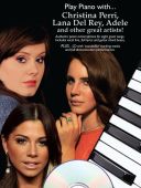 Play Piano With Christina Perri Lana Del Ray Adele Etc: Piano Vocal Guitar: Bk&cd additional images 1 1