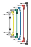 Lead: Cable: Chord Patch Lead: 0.5M: Set Of 6 Coloured additional images 1 1