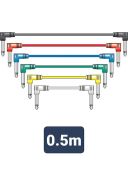 Lead: Cable: Chord Patch Lead: 0.5M: Set Of 6 Coloured additional images 1 2