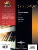 Coldplay: Piano Play Along: Vol 16: Book And Audio additional images 1 2