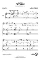 Wicked: For Good SSA Vocal & Piano (Stephen Schwartz) additional images 1 2