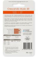 Crescendo Hearing Protectors: Ear Plugs: In Ear 20 (2 Eartip Sizes) additional images 1 2
