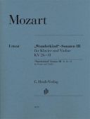 Sonatas Vol.3: Wunderkind: KV26-31: Violin & Piano (Henle) additional images 1 1