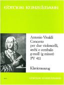 Concerto G Minor Two Cellos & Piano: PV411 (Kunzelmann) additional images 1 1