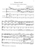 Concerto G Minor Two Cellos & Piano: PV411 (Kunzelmann) additional images 1 2