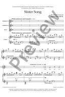 Sister Song: Vocal: SSA And Piano (OUP) additional images 1 2