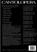 Various: Arie Sacre (Cantolopera) Medium Voice And Piano: Book & Cd additional images 1 3