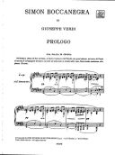 Simon Boccanegra: Opera Vocal Score (Ricordi) additional images 1 2