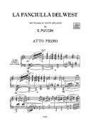 La Funciulla Del West Vocal Score (Ricordi) additional images 1 2