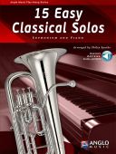 Play-Along Series 15 Easy Classical Solos: Euphonium Treble Or Bass Clef & Piano: Book & Cd additional images 1 1