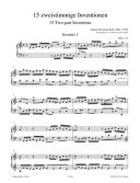 15 Two Part Inventions: Piano (Bartels) (Peters) additional images 1 2