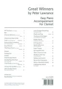 Great Winners For Clarinet: Piano Accompaniment (Brasswind) additional images 1 1