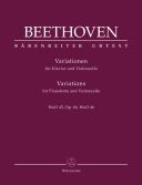 Variations: WoO45 OP66 WoO46: Cello  & Piano (Barenreiter) additional images 1 1