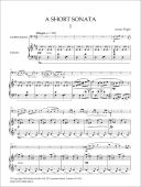 A Short Sonata: Euphonium (Treble And Bass Clef) & Piano additional images 1 2