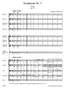 Symphony No.3 Eb Major Eroica Op.55: Full Score (Barenreiter) additional images 1 2
