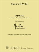 Kaddisch No.1 From '2 Mélodies Hébraïques': Violin And Piano (Durand) additional images 1 1
